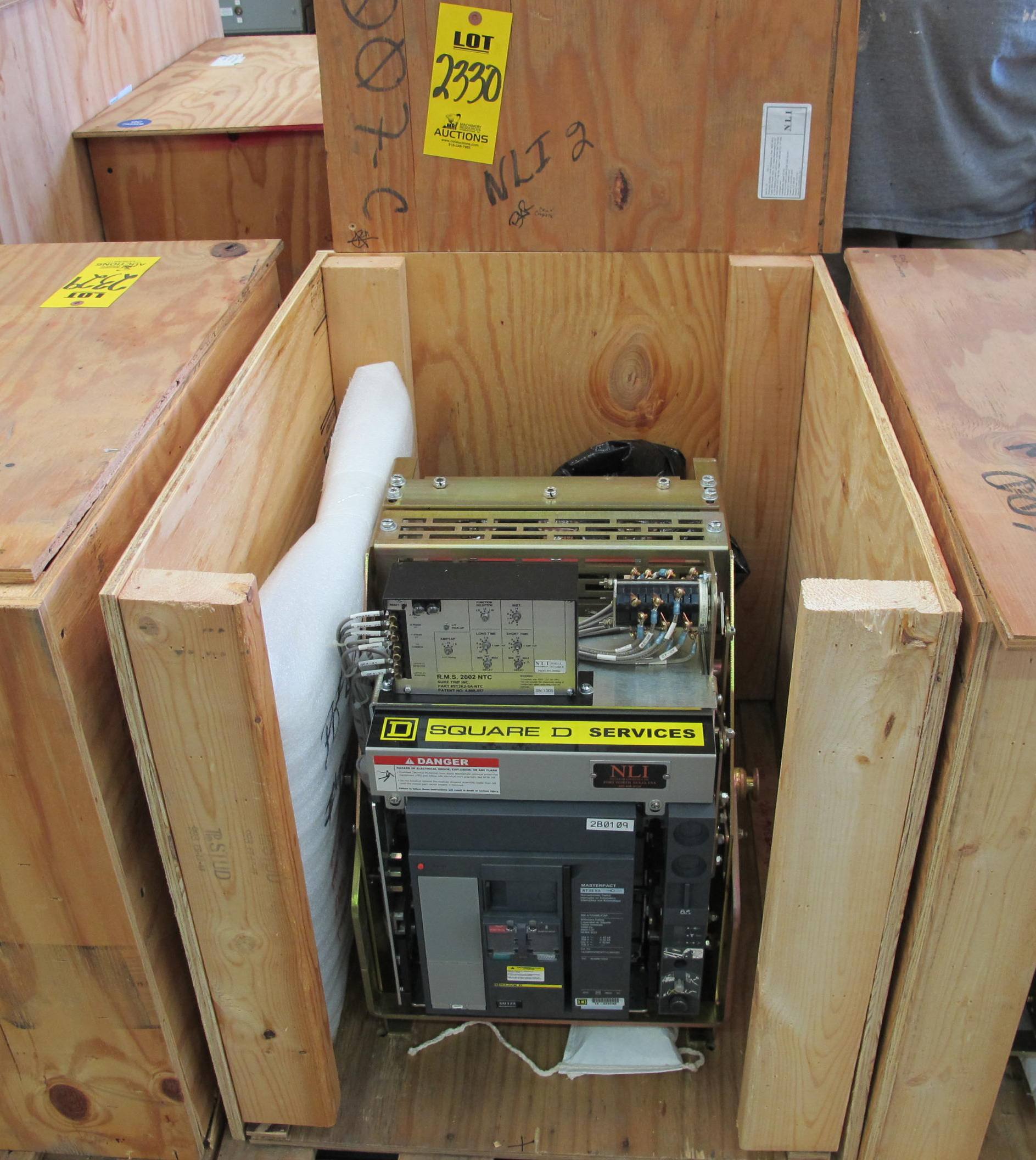 BREAKER, CIRCUIT, 600 FRAME AMP RATING, MASTERPACT NT 08N1 KIND, 3 POLE, 480 VOLT RATING SQUARE D DIRECT REPLACEMENT FOR NSR-EQ ABB K-600S ENVIRONMENTALLY QUALIFIED (EQ) FOR PENETRATION AREA (REFER TO EQDP M-85123) INCLUDES ONE NEW 18" DOOR, MOUNTS USING EXISTING HINGES > CONTINUOUS CURRENT: 600A > INTERRUPTING RATING: 30KA @ 535 VAC > 125VDC OPERATED > RMS 2002 NTC SOLID STATE, PART # NLI-NT08N1-LISB8-EODC-NSR-EQ-001 (W-44) LOADING & HANDLING FEE $15-